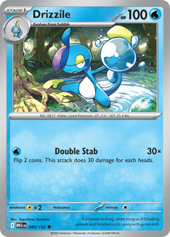 2025 Mega Evolution Drizzile #40
