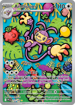Ambipom Phantasmal Flames card