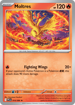 2025 Phantasmal Flames Moltres #14