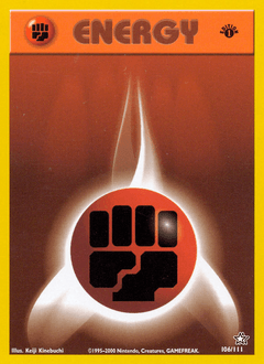 2000 Neo Genesis Fighting Energy #106