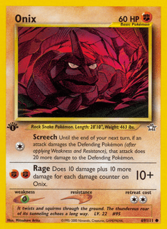 Onix Neo Genesis card