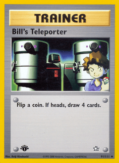 2000 Neo Genesis Bill's Teleporter #91