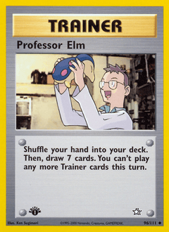 2000 Neo Genesis Professor Elm #96