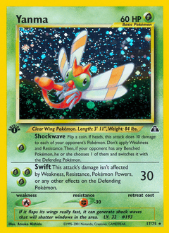 Yanma Neo Discovery card