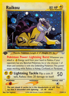 Raikou ★ Neo Revelation card
