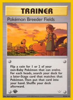 2001 Neo Revelation Pokémon Breeder Fields #62
