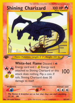2002 Neo Destiny Shining Charizard #107