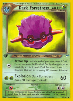 2002 Neo Destiny Dark Forretress #35