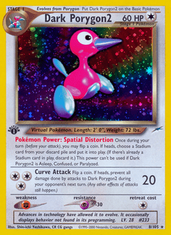 2002 Neo Destiny Dark Porygon2 #8