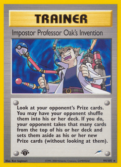 2002 Neo Destiny Impostor Professor Oak's Invention #94