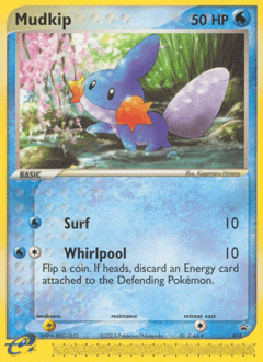 Mudkip Nintendo Black Star Promos card