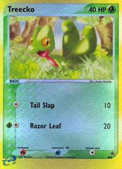 Treecko ★ Nintendo Black Star Promos card