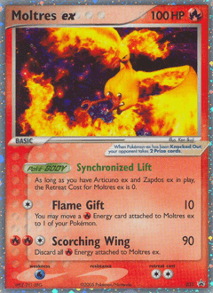 Moltres ex Nintendo Black Star Promos card