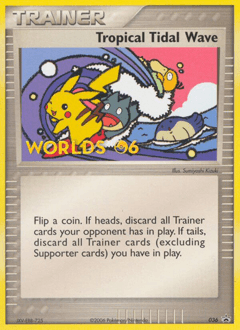 Tropical Tidal Wave Nintendo Black Star Promos card
