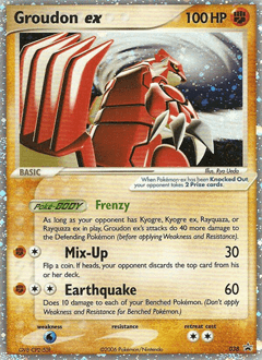Groudon-EX Nintendo Black Star Promos card