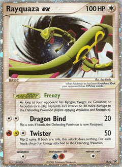 Rayquaza ex Nintendo Black Star Promos card