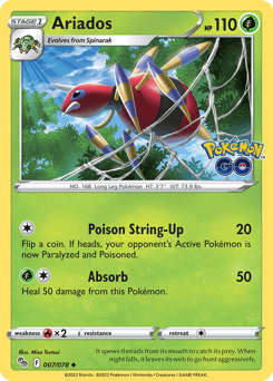 2022 Pokémon GO Ariados #7