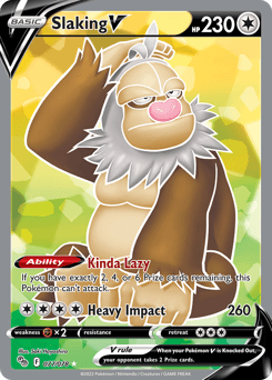 2022 Pokémon GO Slaking V #77