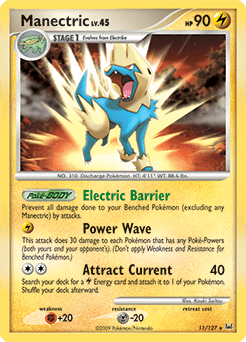 Manectric Platinum card