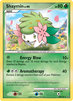 Shaymin Platinum card