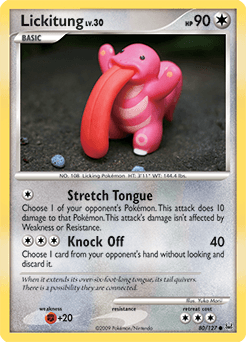 Lickitung Platinum card