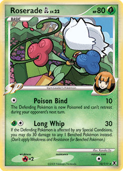 2009 Rising Rivals Roserade GL #12