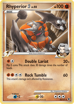 2009 Rising Rivals Rhyperior E4 #32