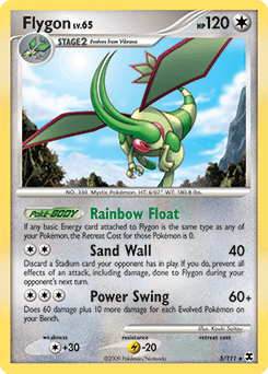 Flygon Rising Rivals card