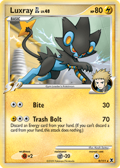 2009 Rising Rivals Luxray GL #9