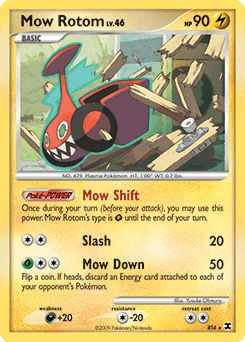 Mow Rotom Rising Rivals card
