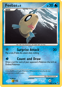 Feebas Supreme Victors card