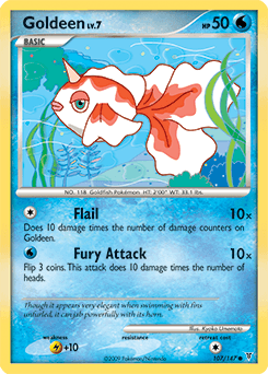 Goldeen Supreme Victors card