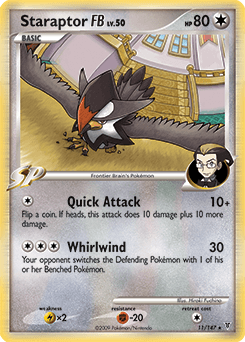 2009 Supreme Victors Staraptor FB #11
