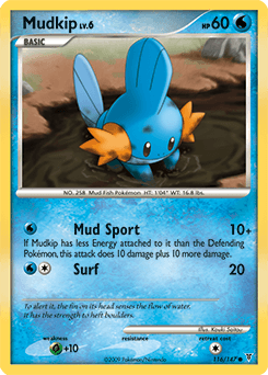 2009 Supreme Victors Mudkip #116