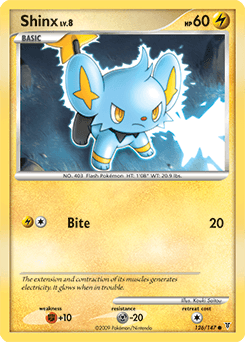 Shinx Supreme Victors card