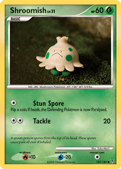 Shroomish Supreme Victors card