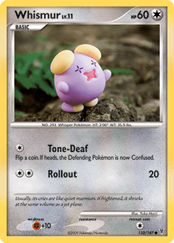 Whismur Supreme Victors card