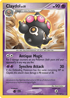 Claydol Supreme Victors card