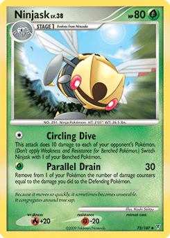 Ninjask Supreme Victors card
