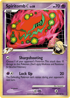 2009 Supreme Victors Spiritomb C #84