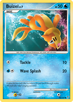 Buizel Supreme Victors card