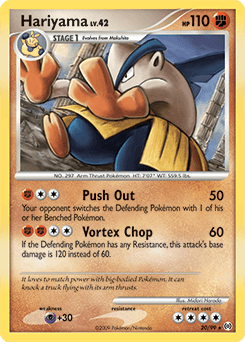 Hariyama Arceus card