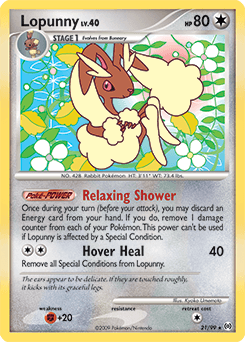 Lopunny Arceus card