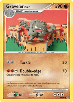 Graveler Arceus card