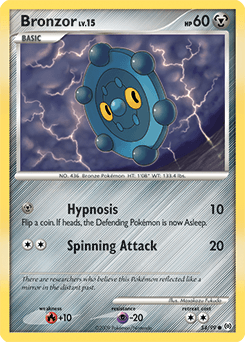 Bronzor Arceus card