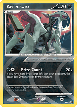 Arceus Arceus card
