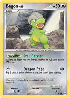 Bagon Arceus card