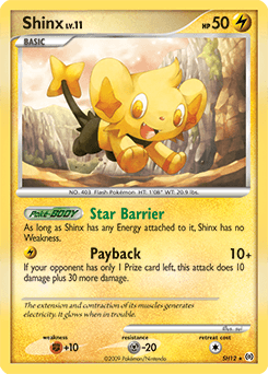 Shinx Arceus card