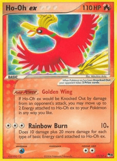 Ho-Oh ex POP Series 3 card
