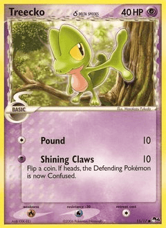 Treecko ★ POP Series 4 card